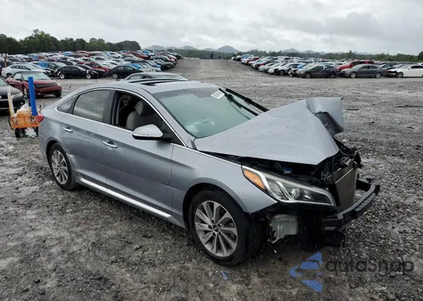 2017 Hyundai Sonata Sport из США, поврежденный, VIN 5NPE34AFXHH479453